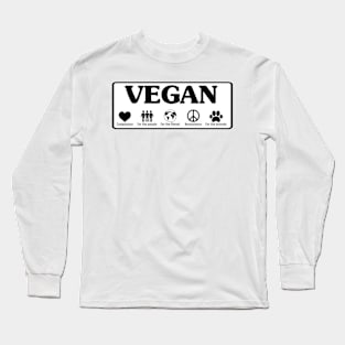 Vegan Long Sleeve T-Shirt